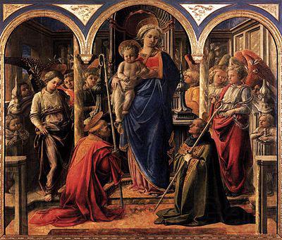 Fra Filippo Lippi Barbadori Altarpiece Germany oil painting art